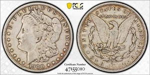 1900-O O/CC PCGS VF30 Morgan Silver Dollar $1 FOTO DA VEDERE BELLE! VF 30 - Foto 1 di 4