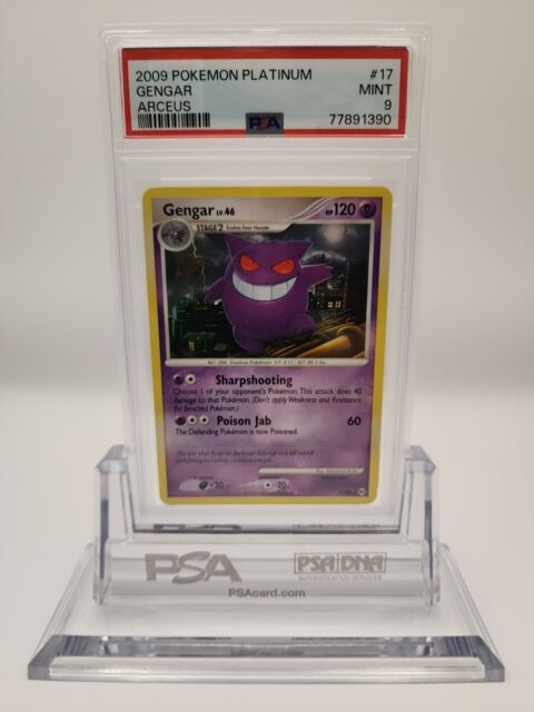 PSA 10 Gengar Lv. X Holo 043/090 Japanese Advent of Arceus UNL POP 15 –  Windfall Cards