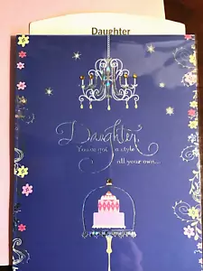 Happy Birthday Card, for DAUGHTER "You've got A Style All Your Own" Hallmark 42D - Bild 1 von 3