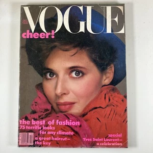 Vogue Magazine VTG Issue - December, 1983 w/ Isabella Rossellini, Style U.S.A. - Picture 1 of 10
