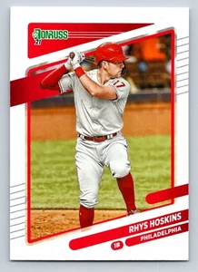 Rhys Hoskins 2021 Donruss #112 Philadelphia Phillies - Picture 1 of 2