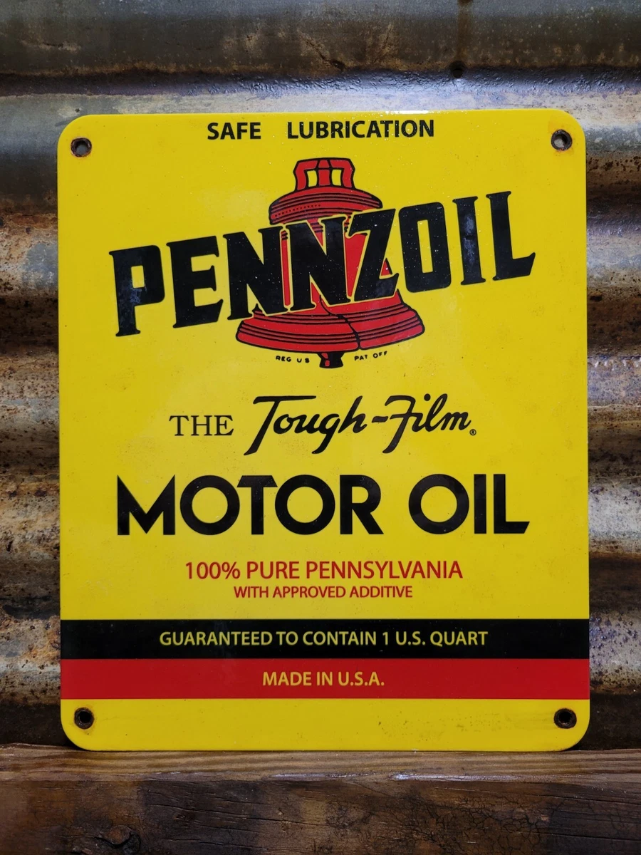 Pennzoil Sign In Original Advertising Signs (1930-1969) for sale