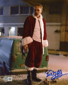 BILLY BOB THORNTON SIGNED HANDSIGNIERT 8x10 FOTO BAD SANTA SELTEN BECKETT BAS - Bild 1 von 2