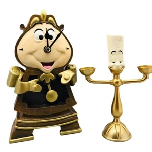 Disney Beauty and the Beast Cogsworth Figure Working Clock Brand New Gift UK - Picture 1 of 15