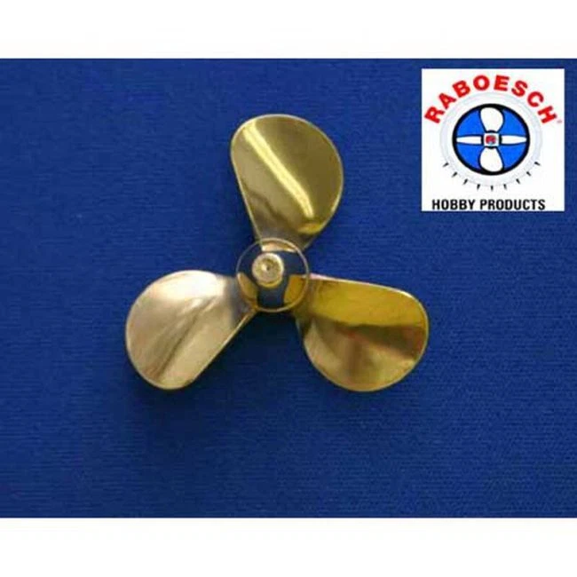 Dumas Brass 3-Bladed Boat Propeller (1/8,2,1.5,R) DUM3116 - Image 1 of 1