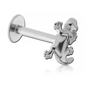 Micro labret acier Salamandre - Imagen 1 de 2