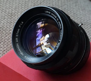 KONICA Hexanon AR 50mm F 1.4 Prime Lens konica AR mount + Sony NEX adaptor - Picture 1 of 4