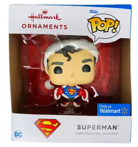 Funko Pop! Hallmark Ornaments Superman DC Walmart Exclusive Christmas 2021 - Picture 1 of 12