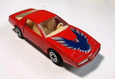 Vintage Yatming #1085 Red 1982 Pontiac Firebird Trans Am 1/64 Diecast HTF  - Image 1 of 4