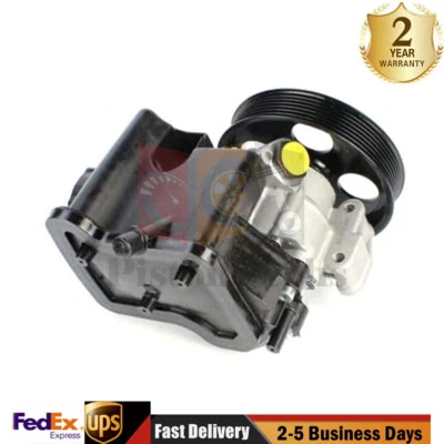 Power Steering Pump w/ Pulley for Mercedes-Benz W203 C230 C320 1.8L 2003-2005 - Image 1 of 4