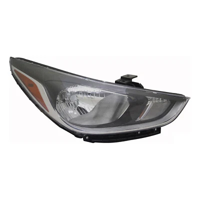 Right Passenger Side Halogen Headlight Fits 18-22 Hyundai Accent CAPA Certified - Image 1 of 4