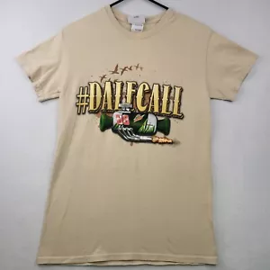 Dalecall Chase Authentics Dale Jr. Mountain Dew NASCAR Graphic Tee Beige Small - Picture 1 of 8