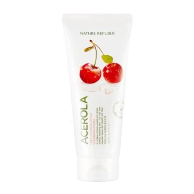 NATURE REPUBLIC Fresh Herb Cleansing Foam 170ml #Acerola Moisture Cleansing Foam - Image 1 of 4