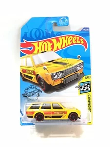 2020 Hot Wheels Kroger Exclusive Yellow Momo Datsun Bluebird 510 Wagon 146/250 - Picture 1 of 2