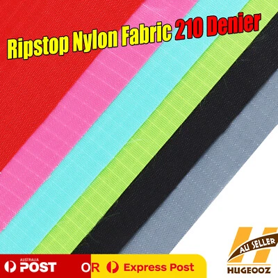 Water Repellent Ultralight Nylon Ripstop Fabric DIY Outdoor Tent Shelter Cover - image 1 of 4