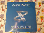 ALEX PARTY READ MY LIPS 1996 UMM RECORDS UK 5 TRACK 12" VINLY SINGLE 33 & 1/3