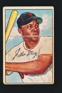 1952 Bowman WILLIE MAYS #218 Good - Picture 1 of 3