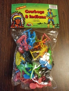 Figuras de colección Agglo Cowboys & Indians Old West caballos 36 piezas nuevas sin abrir - Imagen 1 de 2