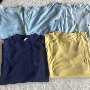 Vintage 70s Hang Ten Short Sleeve T-Shirts Lot X5 Size M - Picture 1 of 9