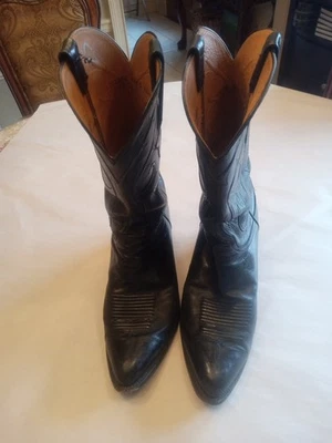 Botas occidentales Lucchese Classics hechas a mano, para hombre, 10,5 D, negras, estilo L153224  Foto 1 de 4