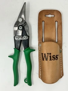 NOS Wiss (Cooper) M2R Metal Master Snips W/Holster Cuts Right / Straight U.S.A. - Picture 1 of 7