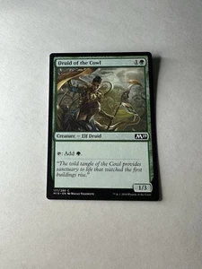 Druid of the Cowl LP Core Set 2019 Magic The Gathering Mtg Lightly Played Elf - Picture 1 of 2
