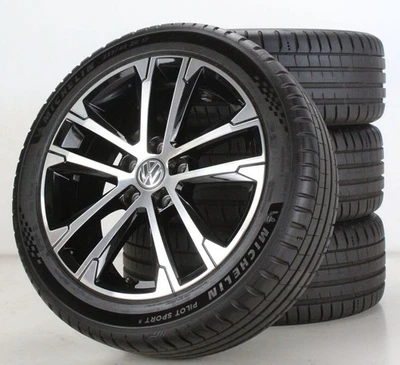 VW Golf 7 & Sportsvan Sommerräder Singapore Alufelgen 17 Zoll Felgen 5G0601025AK - Bild 1 von 4