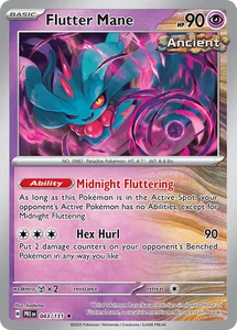 3x Flutter Mane 043/131 Prismatic Evolutions Holo - Picture 1 of 1