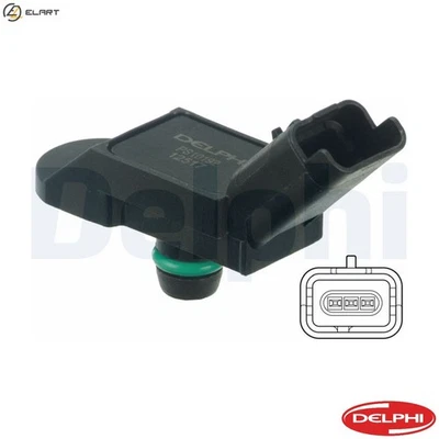 SENSOR BOOST PRESSURE PS10192 FOR 5FM 1.6L 4cyl - Image 1 of 4