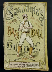 1917 Spalding's Official Baseball Guide - Bild 1 von 10