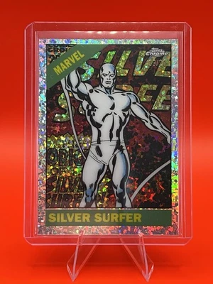 Silver Surfer 2025 Topps Cromo Marvel PATRIMONIO/20 SSP RARO Foto 1 de 2
