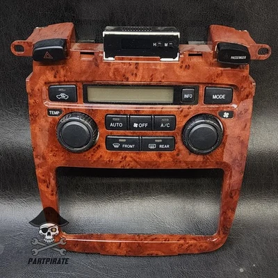 04-07 CALENTADOR DIGITAL TOYOTA HIGHLANDER CLIMATIZADOR AC GRANO MADERA 84010-48250 Foto 1 de 4