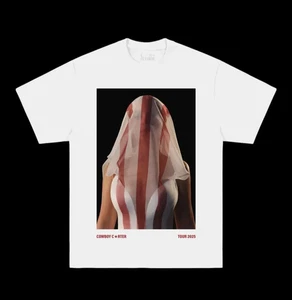 New Beyonce Cowboy Carter Tour 2025 Reclamation T-Shirt White M L Authentic CCT - Picture 1 of 4