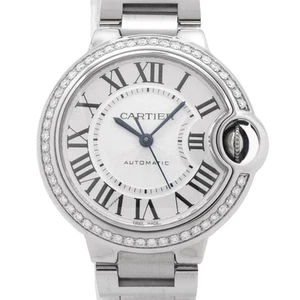 Cartier Ballon Blanc de Cartier W4BB0016 Silver Dial Automatic Ladies Watch - Picture 1 of 10