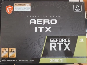 MSI GeForce RTX 3060 Ti AERO ITX 8G OC LHR Gaming Graphics Boards Used - Picture 1 of 8