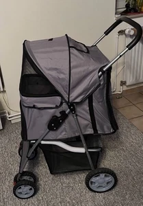 [pro.tec] Hundewagen Pet Stroller Hundebuggy Neuwertig Nur 1 Mal benutzt - Bild 1 von 10
