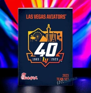 LAS VEGAS AVIATORS 2023 TEAM SET *40th ANNIVERSARY - 41 KARTEN Soderstrom + Gelof - Bild 1 von 2