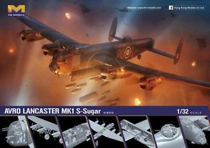 1/32 Hong Kong Model Avro Lancaster Model Kit 01E010 - Picture 1 of 12