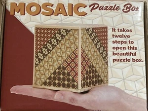 Bits and Pieces 12-step Mosaic Puzzle Box New In Box NIB - Picture 1 of 7
