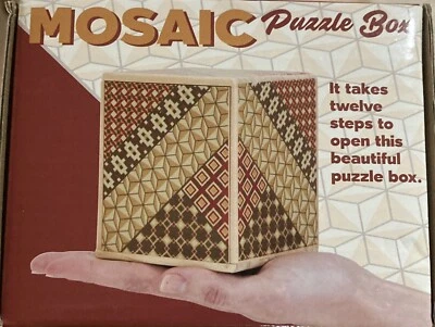 Bits and Pieces 12-step Mosaic Puzzle Box New In Box NIB - Image 1 of 4