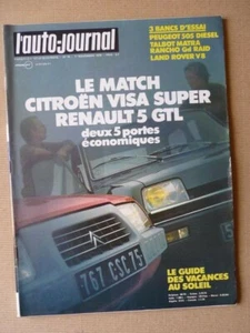 Auto-Journal n°19-79, Peugeot 505 Diesel, Matra Rancho Grand Raid, Land Rover Se - Picture 1 of 1