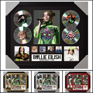 Billie Eilish 4CD Signed Framed Memorabilia Limited Ed Multiple Variations - Picture 1 of 5