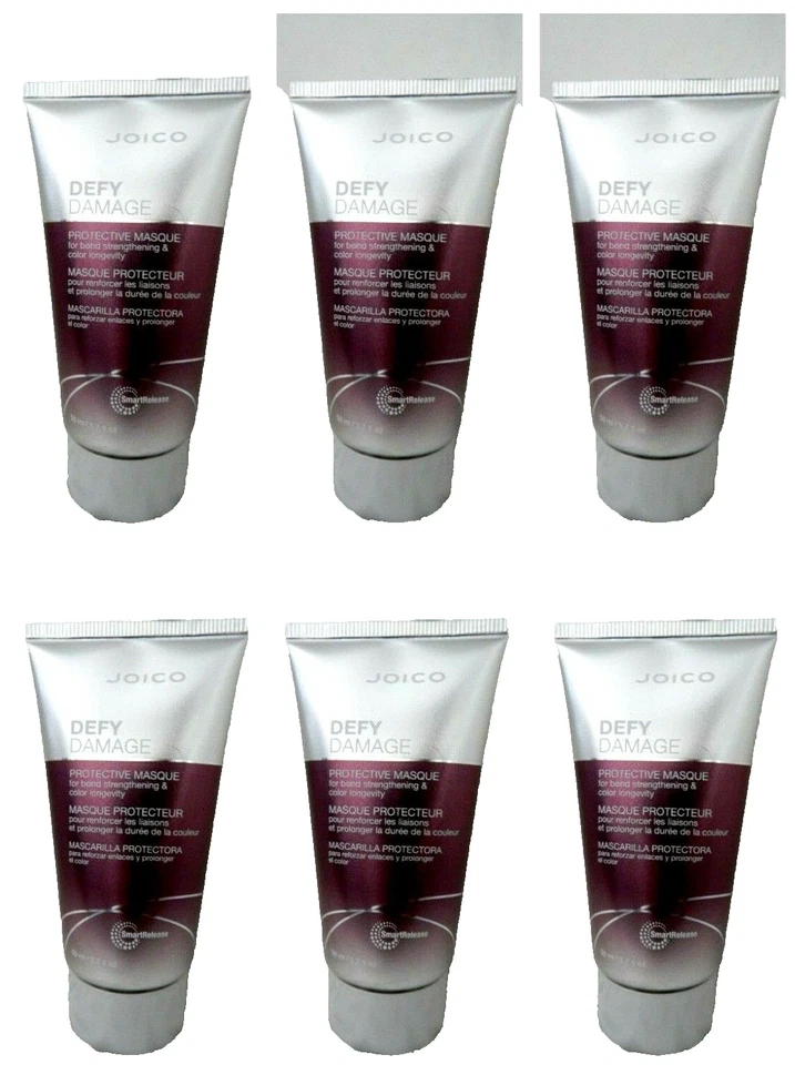 6 Joico Defy Damage PROTECTIVE MASQUE Bond Strengthening 1.7 oz Each (919) - Image 1 of 1