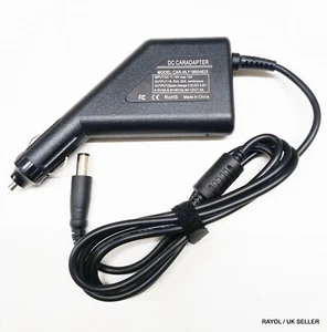 In-Car DC Adapter for Dell Latitude D610 D620 D630 D820 D830, 19.5V, 4.62A, 90W - Picture 1 of 7