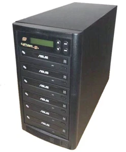 Copystars 1TB Hard drive To 6 Burner SATA CD DVD Duplicator Copier Tower - Picture 1 of 3