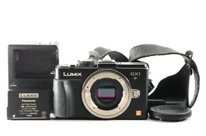 Mint Panasonic LUMIX DMC-GX1 16.0MP Digital Body Black Japanese only #3334 - Picture 1 of 20