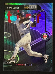 1997 Upper Deck Collector's Choice New Frontier Sammy Sosa- NF20