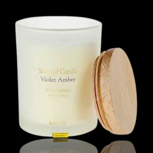 LALINE - Duftkerze VIOLET AMBER Duft 198 Gramm - Bild 1 von 2