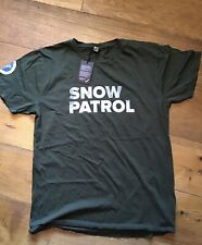 Snow Patrol Teal Wildness 2019 Tour Shirt Size Large recycled cotton New Tagged
