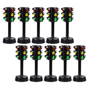 10 Pcs Stop Light Decor Toy Traffic Lights Traffic Light Toy - Picture 1 of 12